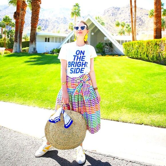 NWT J Crew Sz 0 Bow Tie Front Coquette Preppy Midi Full Skirt Gingham High Waist - Picture 12 of 16